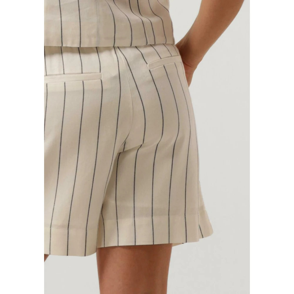 Y.A.S Witte Zomer Shorts White Dames