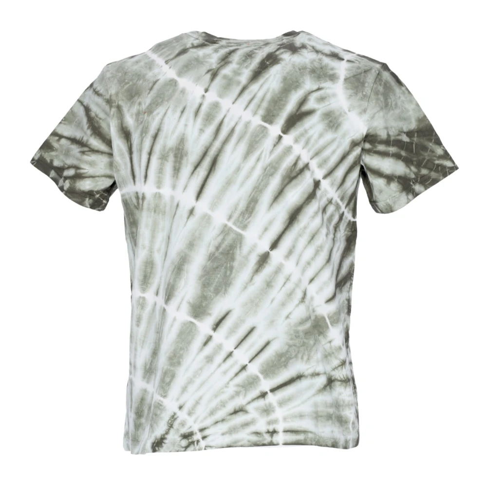 alpha industries Tie Dye Tee Donker Olijf Green Heren