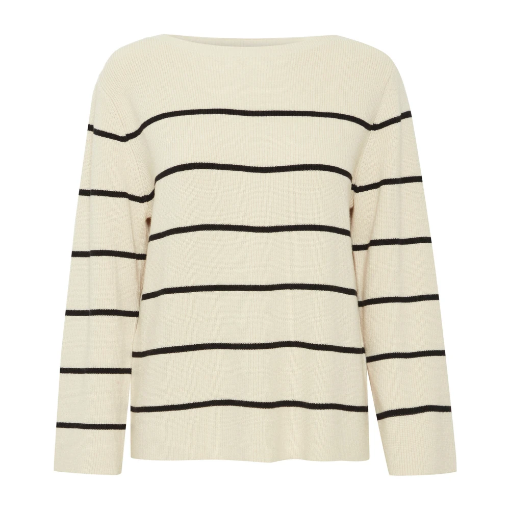 Knitwear > Round-neck Knitwear - - Ichi - Modalova