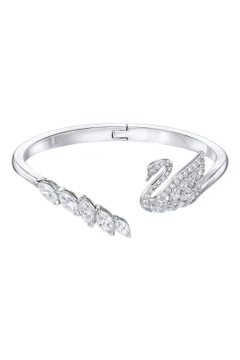 Swan Lake Open Cuff Bracelet