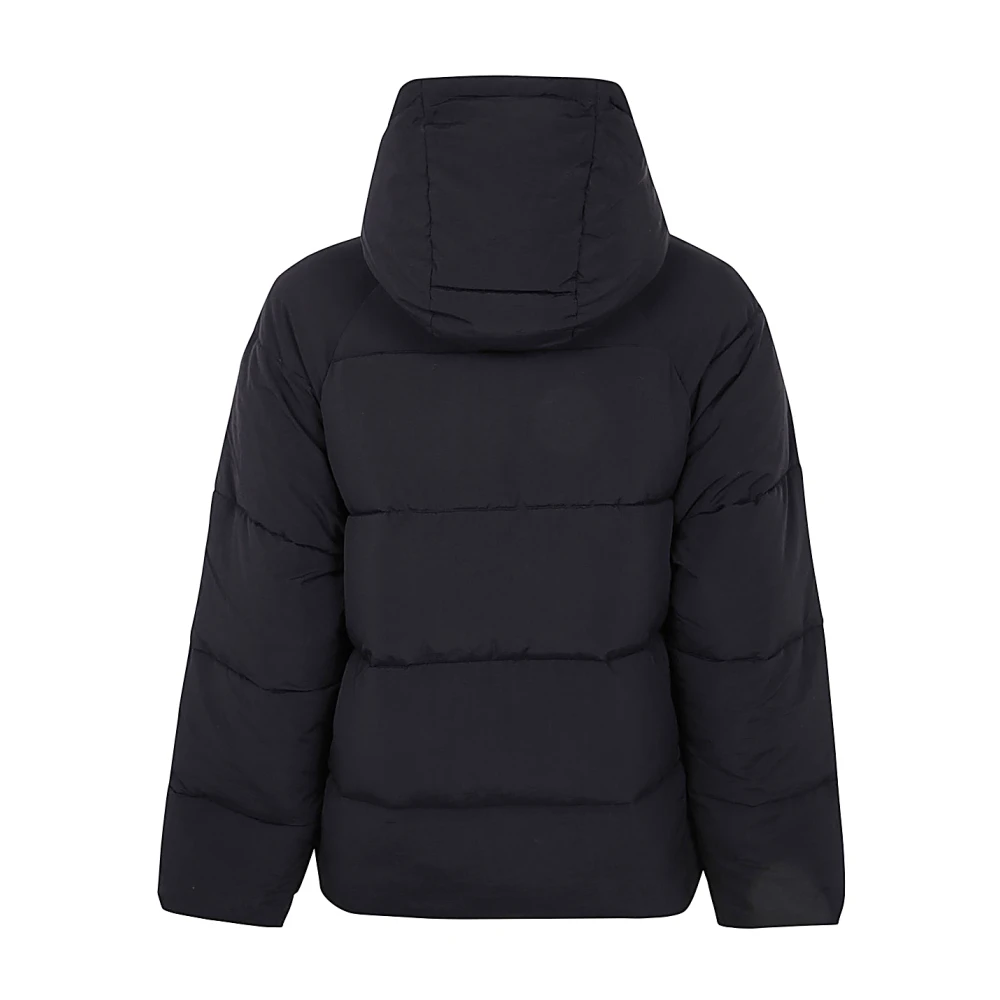 Daily Paper Zwarte Relaxte Pufferjas Black Heren