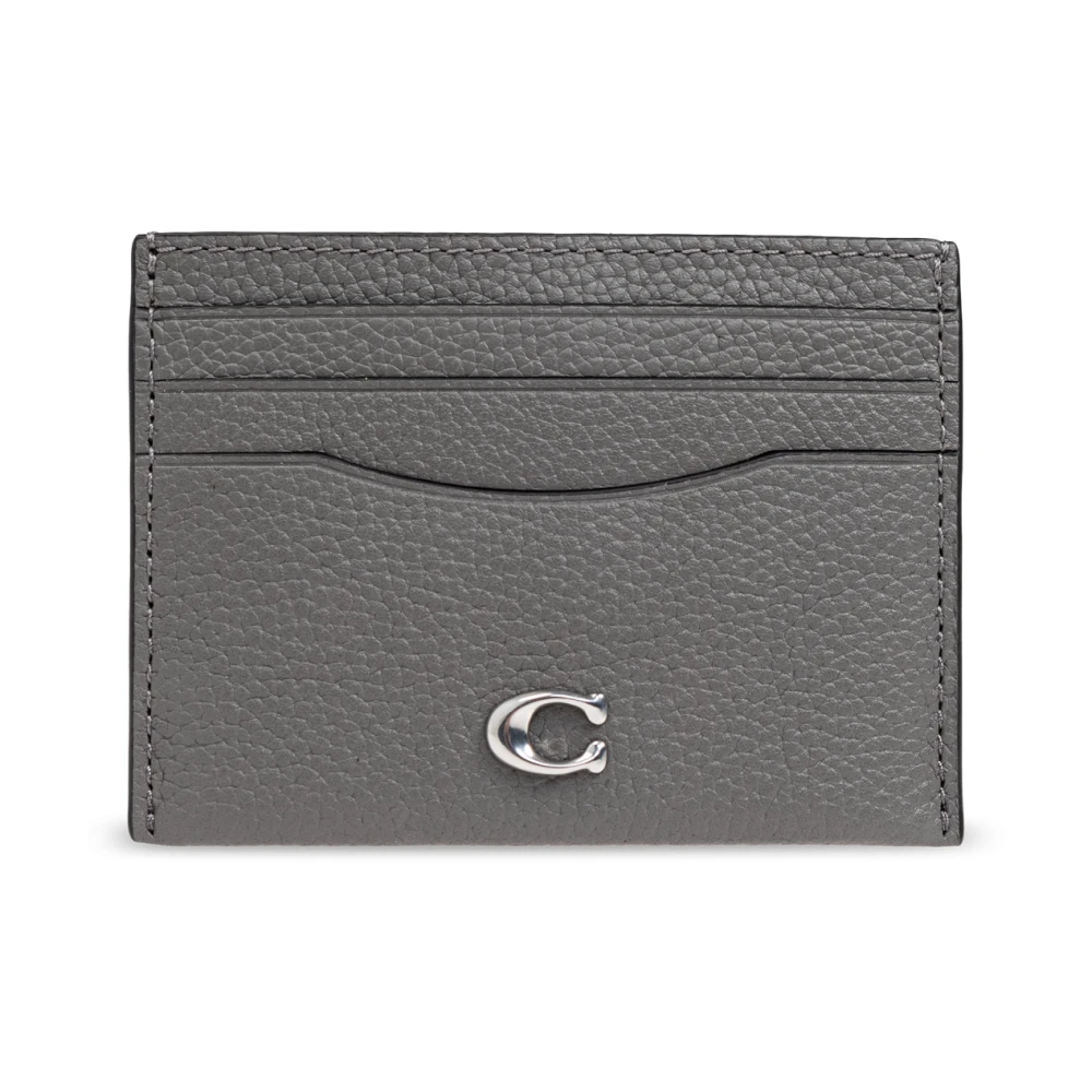 Coach Leren kaarthouder Gray Heren