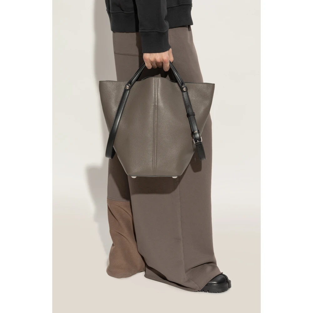 Maison Margiela Handtas met logo Gray Dames