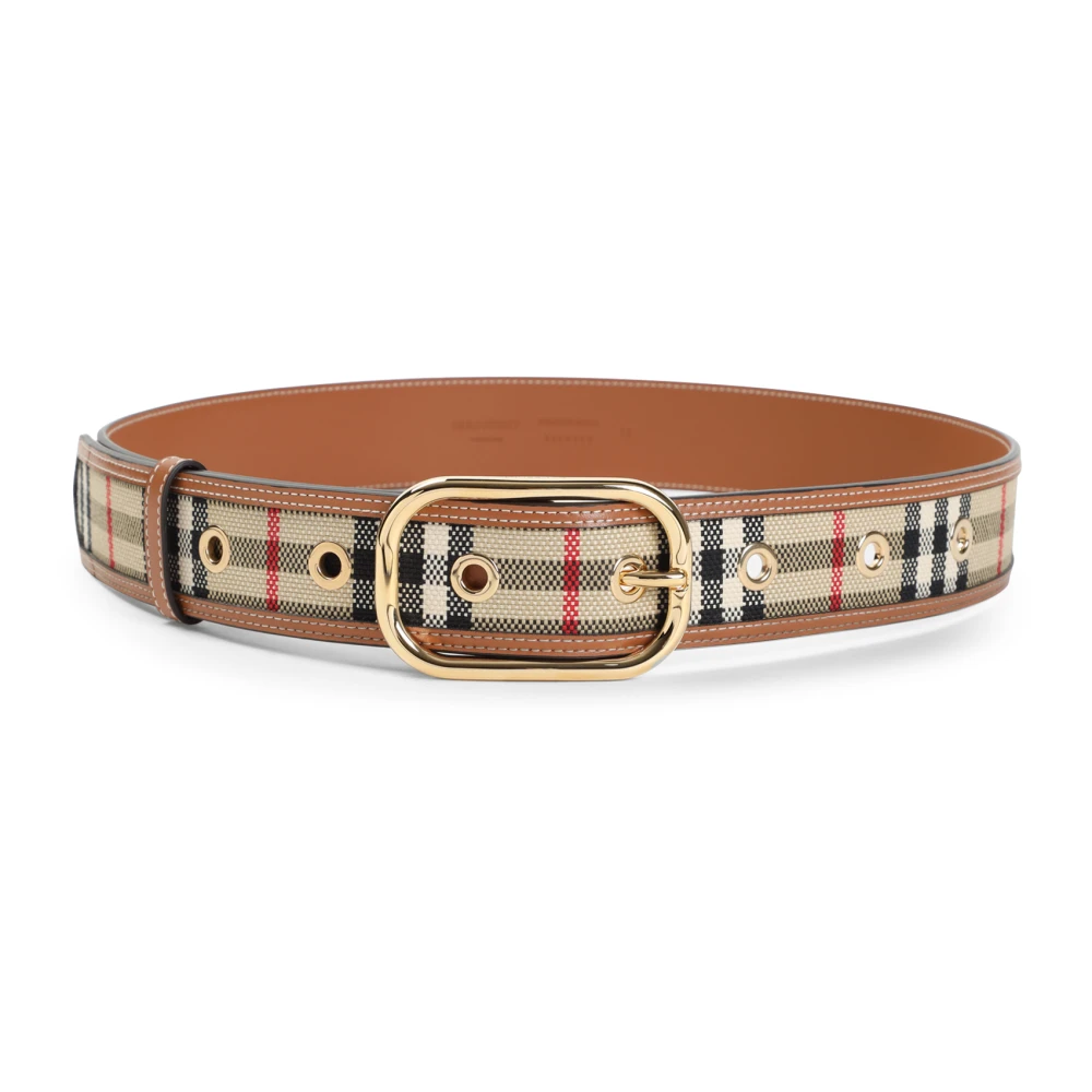 Burberry Stijlvolle Nude & Neutrals Accessoires Riem Beige Dames