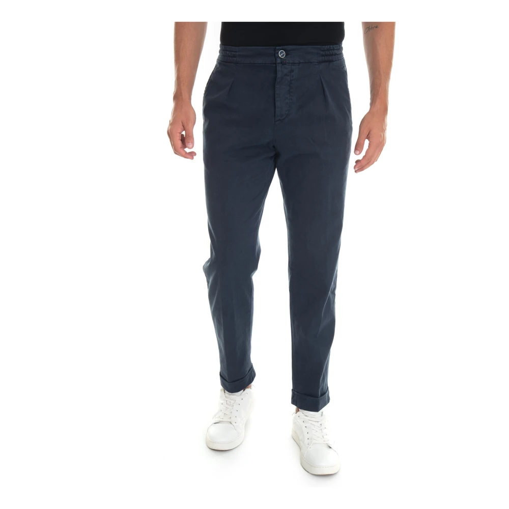 Trousers > Slim-fit Trousers - - Kiton - Modalova