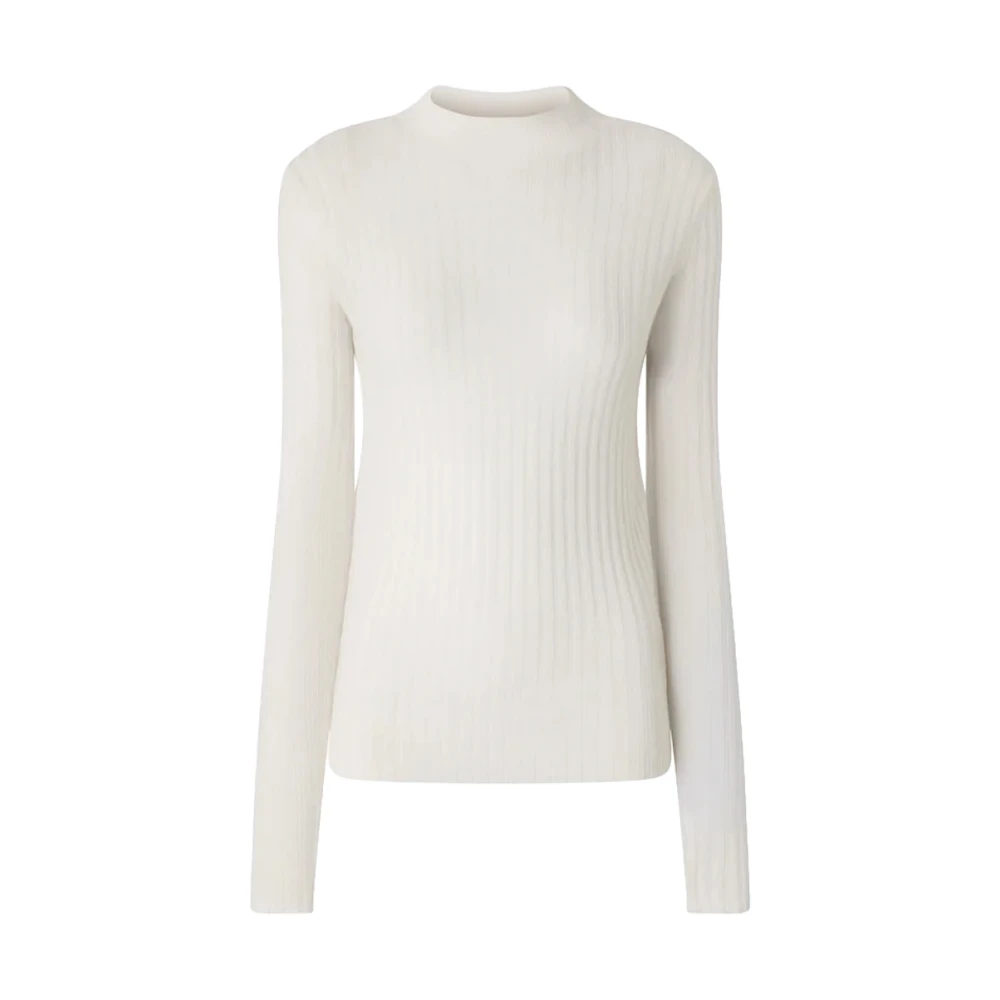 Pinko Muggito Jumper - Female - Turtlenecks - White - Xs - Knitwear