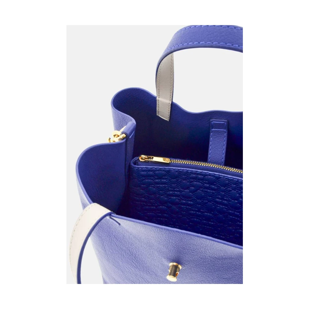 Carolina Herrera Gesloten XS Blauwe Matryoshka Tas Blue Dames