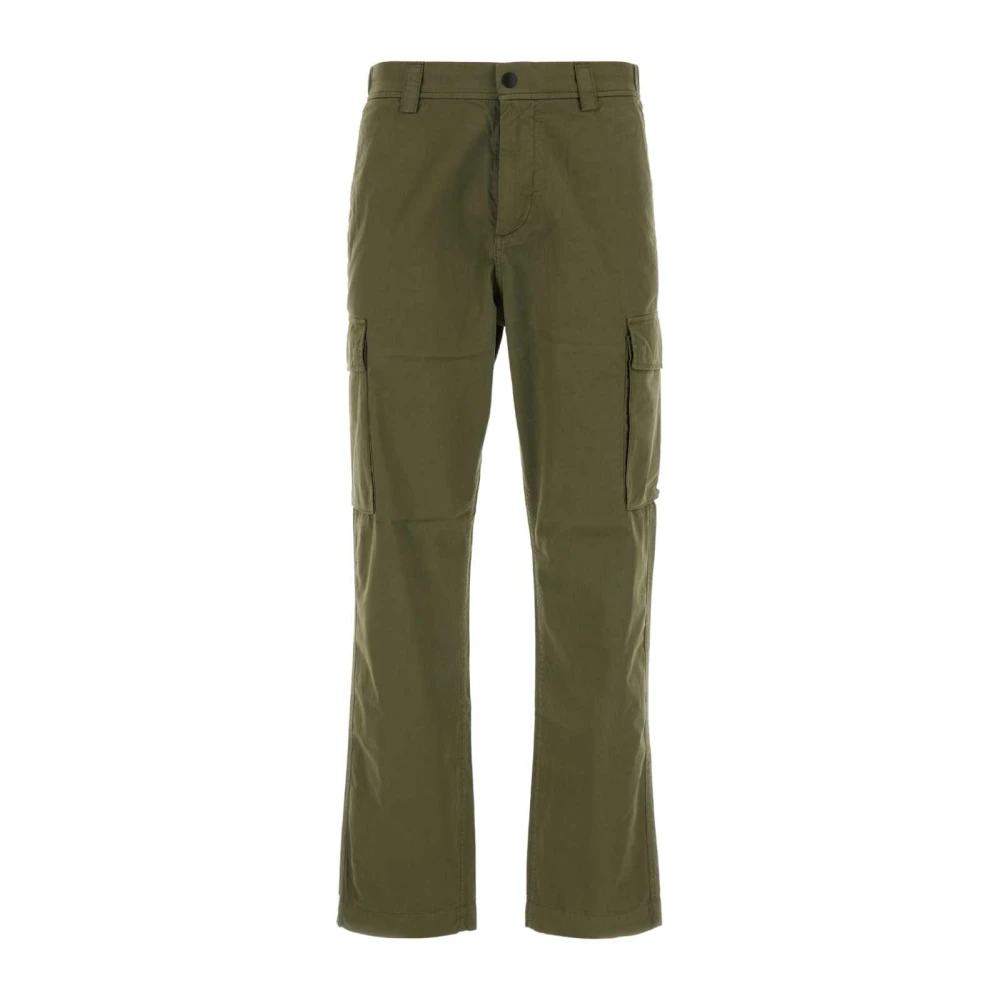 Woolrich Tapered Trousers Green Heren