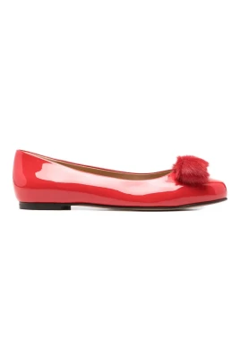 Varina Fur Ballet Flat