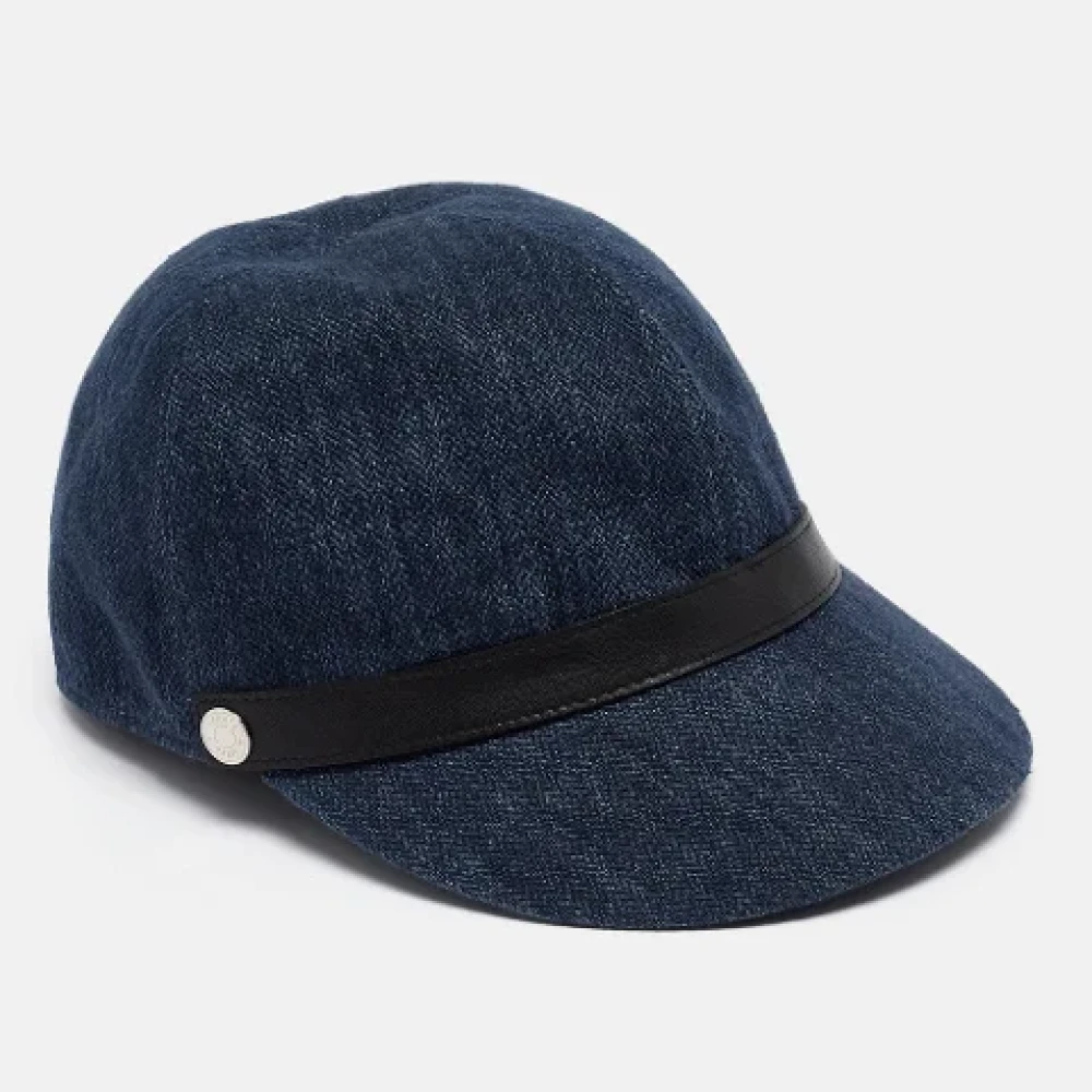 Hermès Vintage Pre-owned Fabric hats Blue Dames