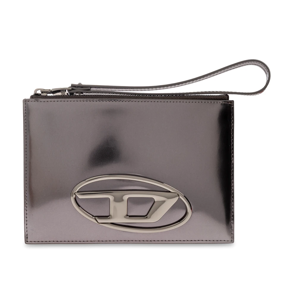 Diesel Donna Grigio Borse, Taglia Unica, New,