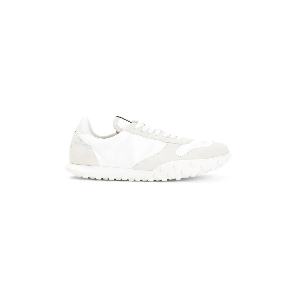 Jil Sander White Sneakers, Male, 11 Uk, Low-Top Mixed Material Trainers