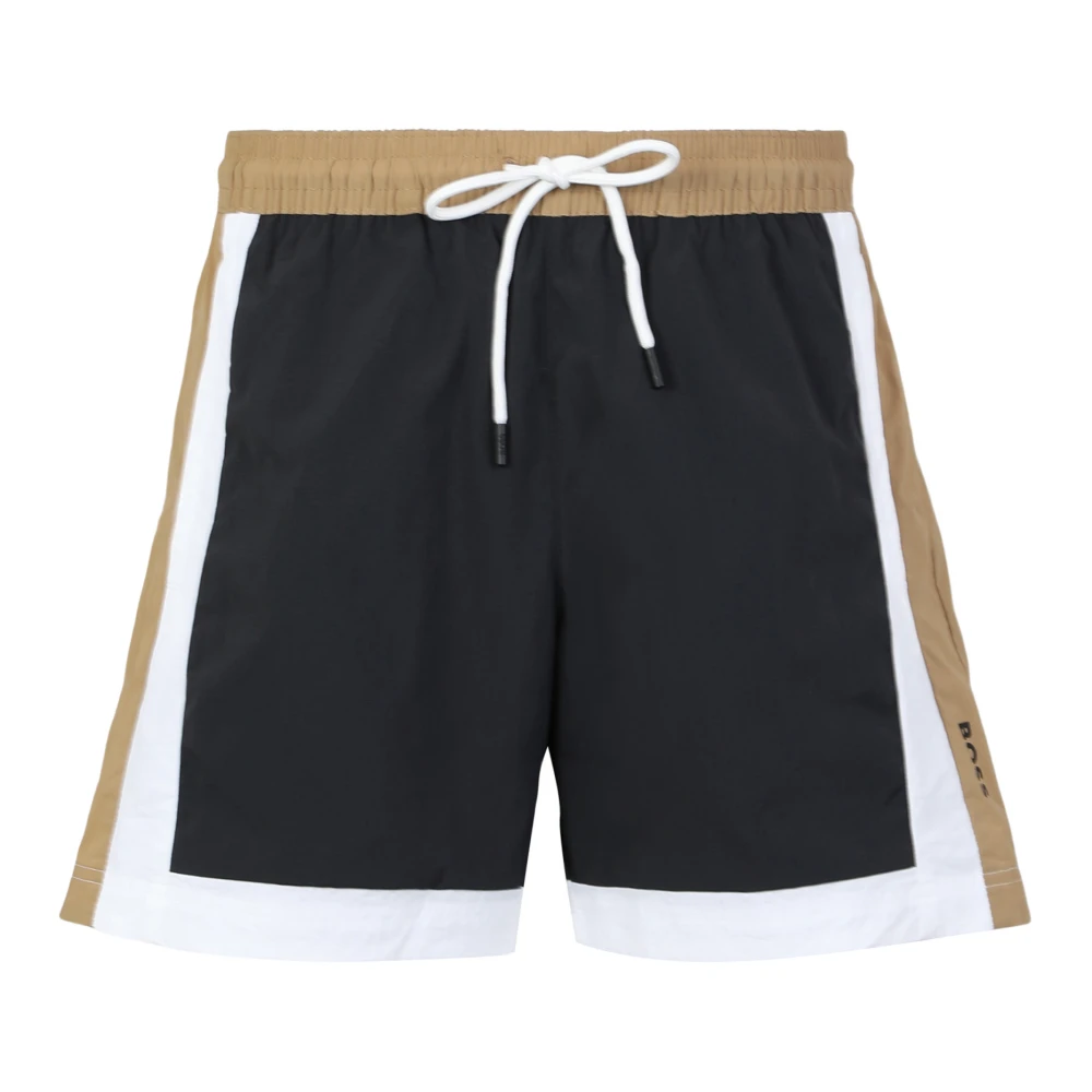 Hugo Men's Multicolor Beachwear, Xl, Beach Shorts