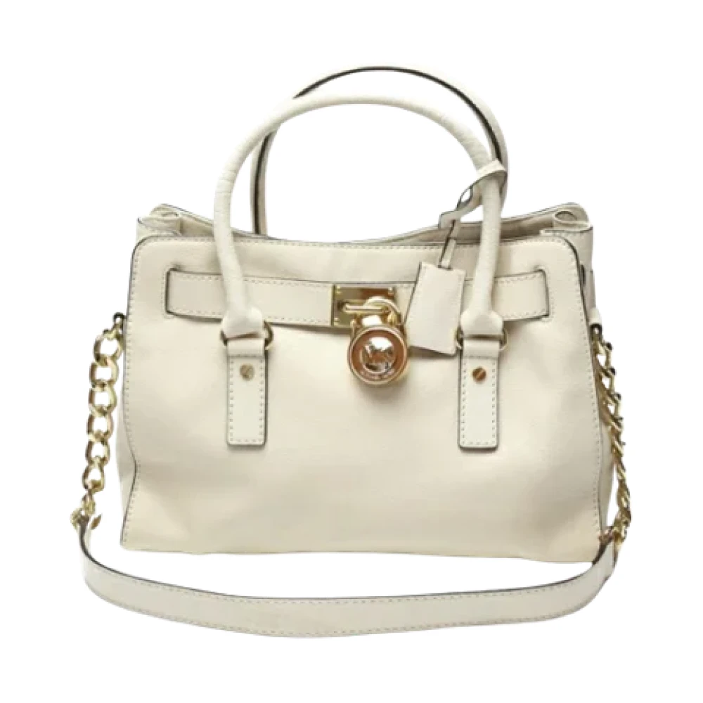 Michael Kors Pre-owned Fabric handbags Beige Dames