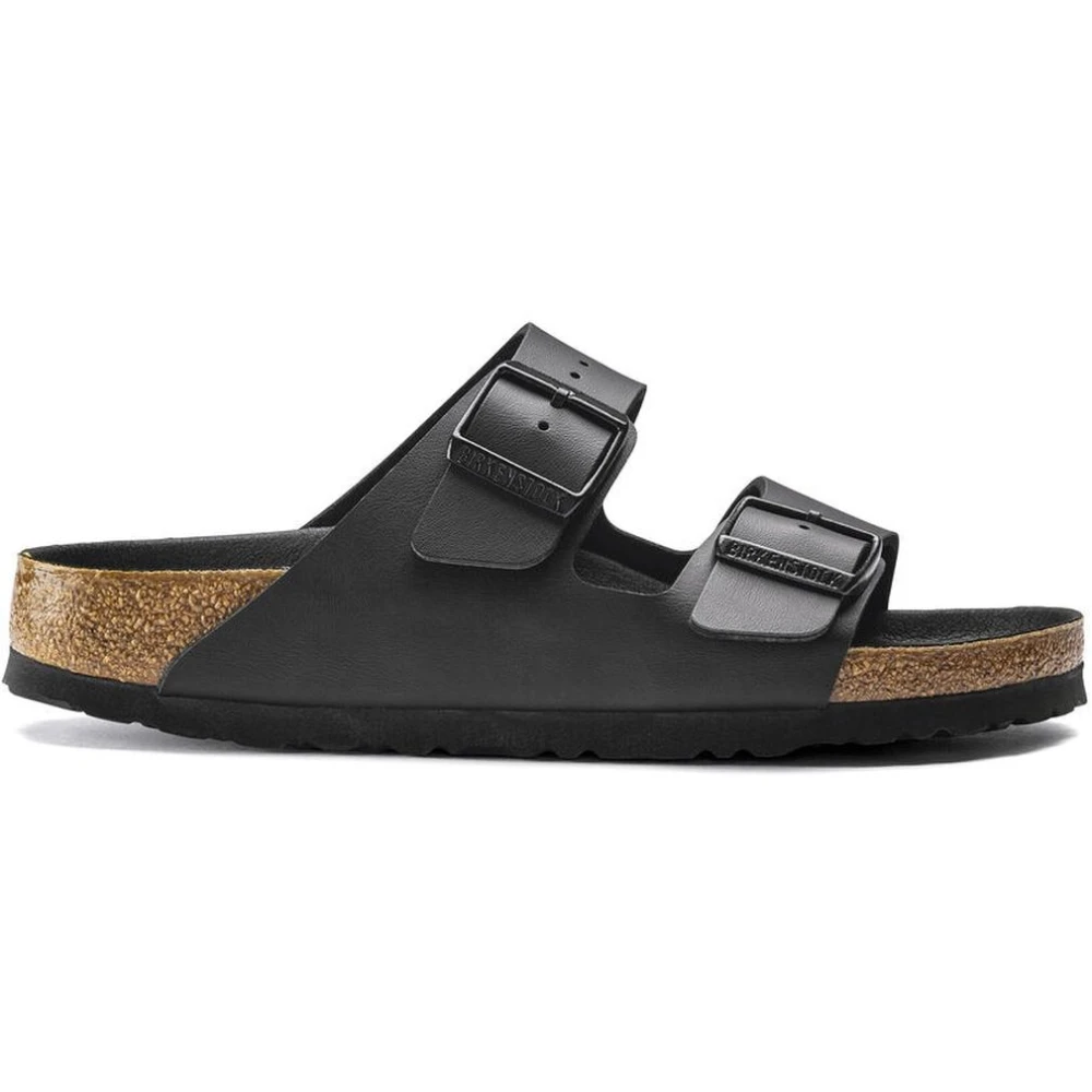 Birkenstock Women's Black Sliders, 5 Uk, Arizona Birko-Flor Sandals Regular
