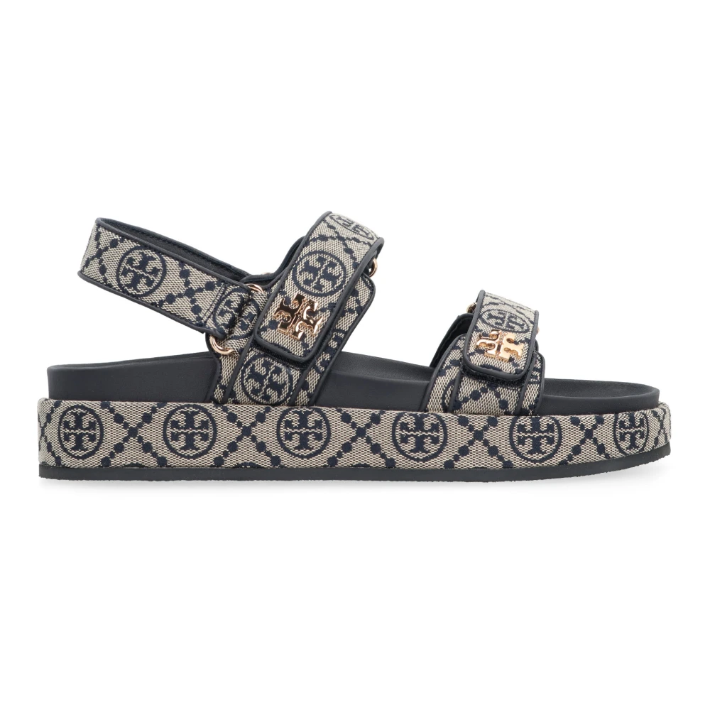 Tory Burch Women's Blue Kira Platform Sandals