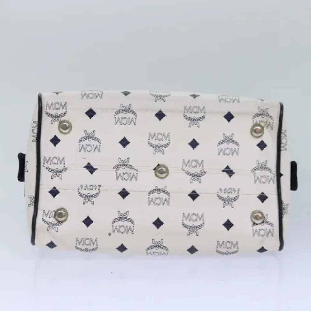 MCM Pre-owned Canvas handbags White Dames