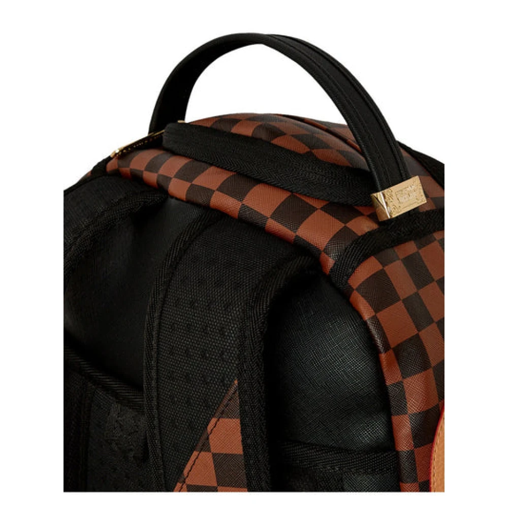 Sprayground Stijlvolle Rugzak voor Dagelijks Gebruik Brown Unisex