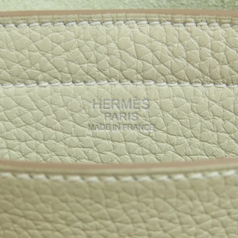 Hermès Vintage Pre-owned Fabric totes Beige Dames