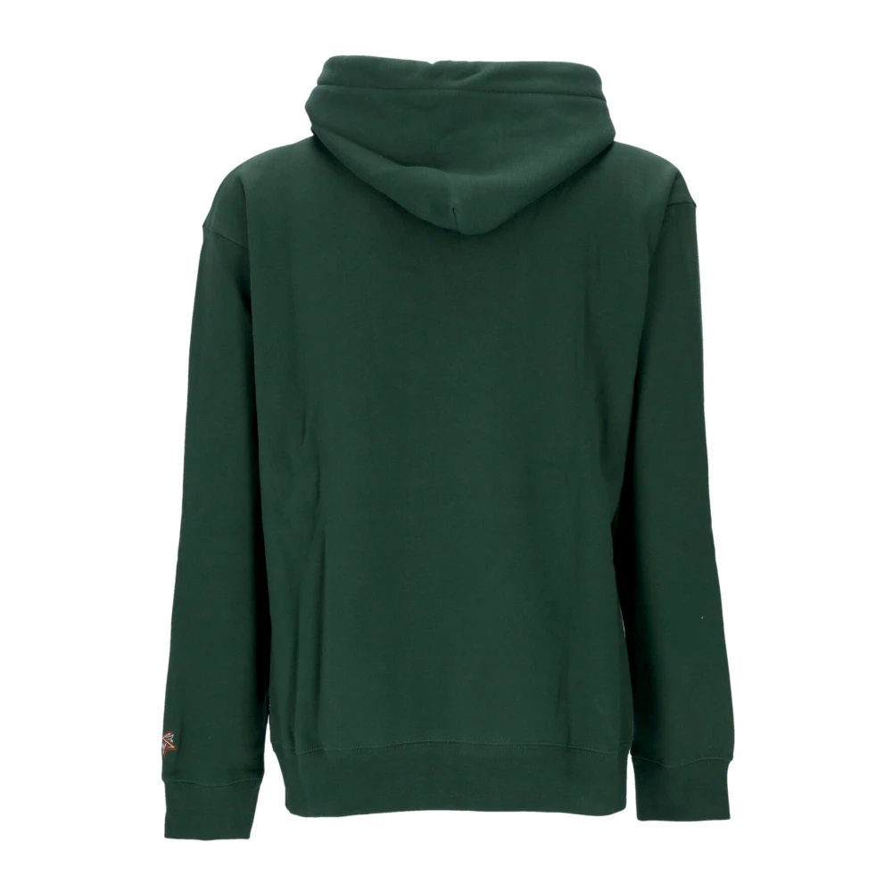 HUF Groene hoodie met Thrasher-logo Green Heren
