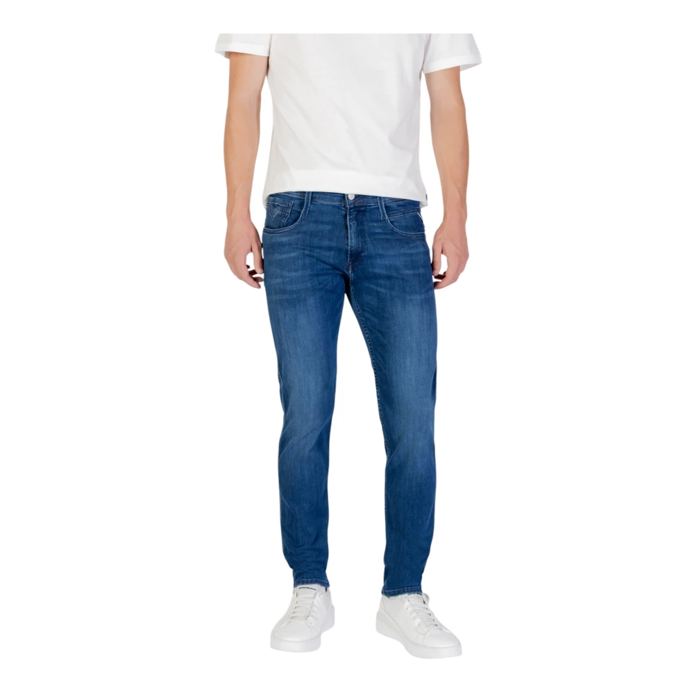 Replay Men's Blue Slim Fit Jeans,, Slim Jeans For Contemporary Style W38 L34