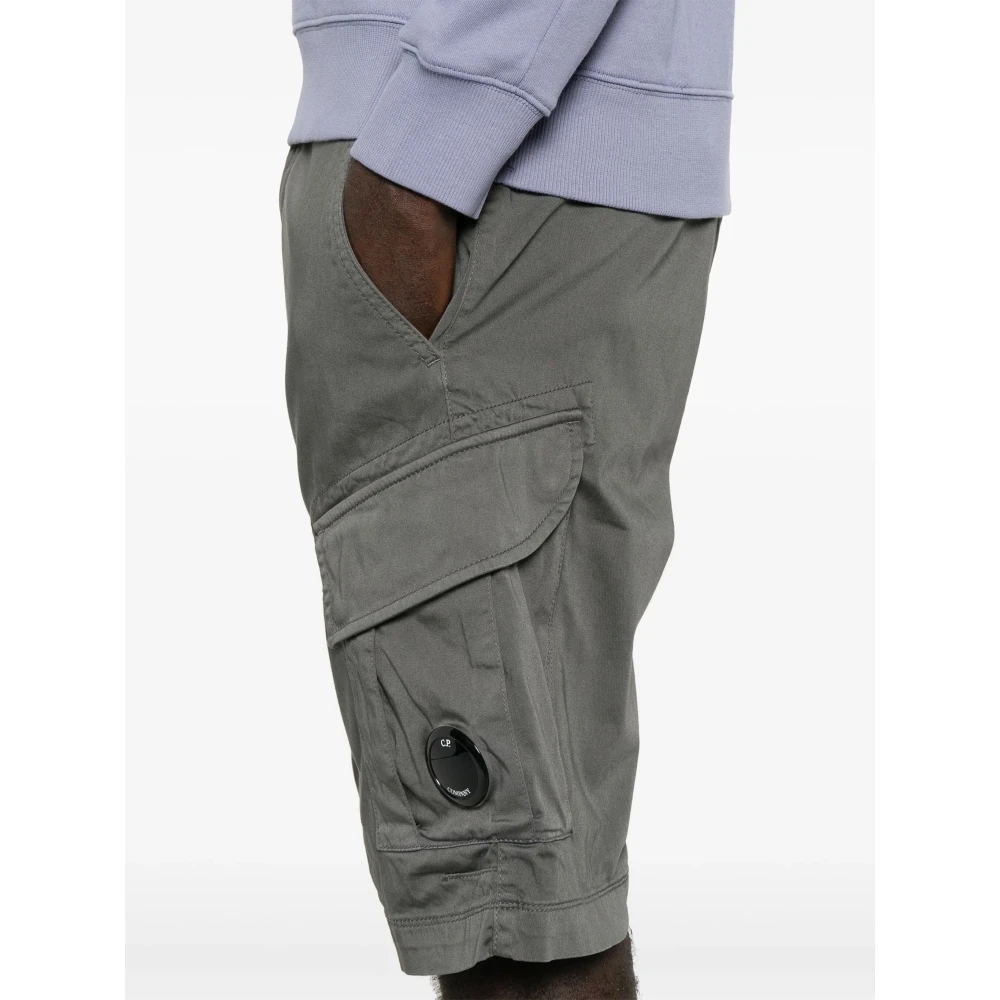 C.P. Company Grijze Shorts voor Mannen Gray Heren