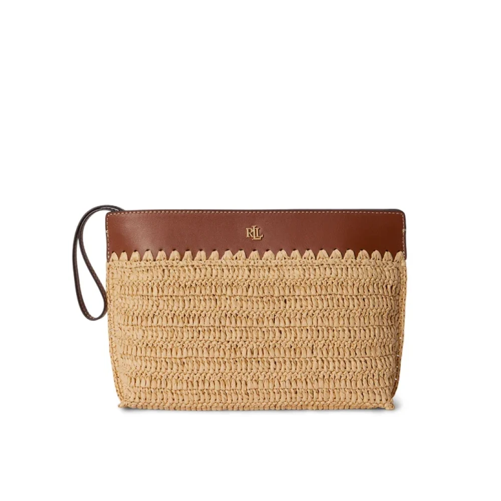 Ralph Lauren Donna Beige Borse, Taglia Unica, New,