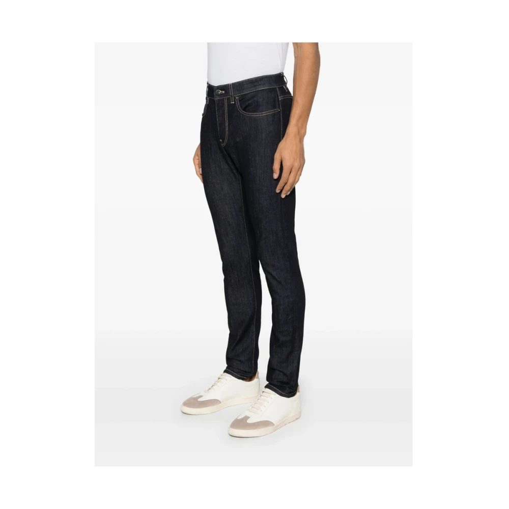 Pt01 Indigo Blauwe Denim Jeans Klassieke Stijl Blue Heren