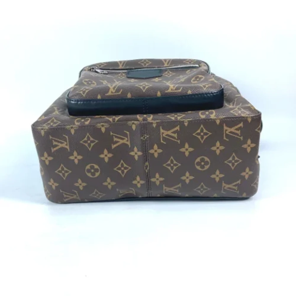 Louis Vuitton Vintage Pre-owned Fabric shoulder-bags Brown Heren