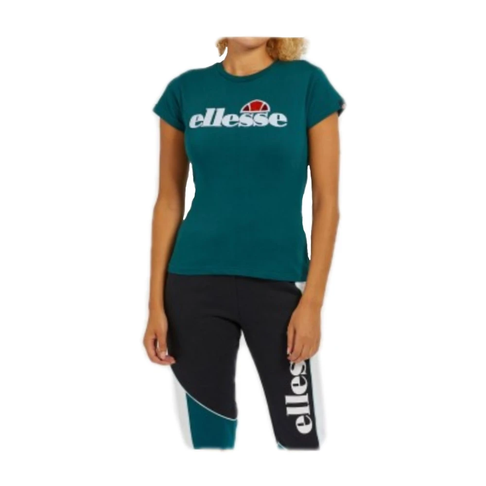 Ellesse Grön kortärmad T-tröja Green, Dam