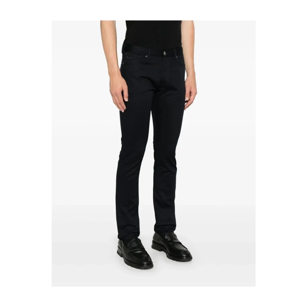 Emporio Armani Stijlvolle Zakbroek Black Heren