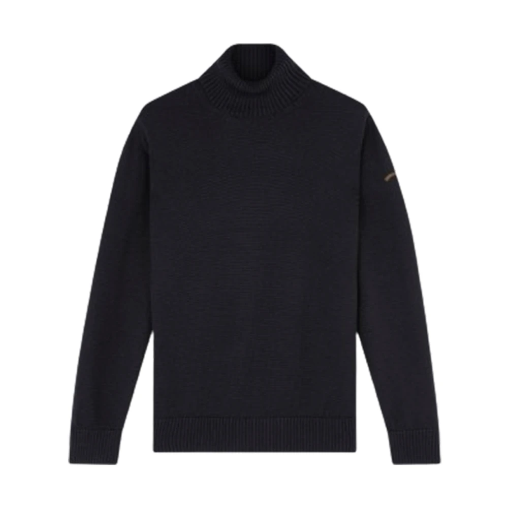 PAUL & SHARK Wollen Dolcevita Trui in Zwart Black Heren