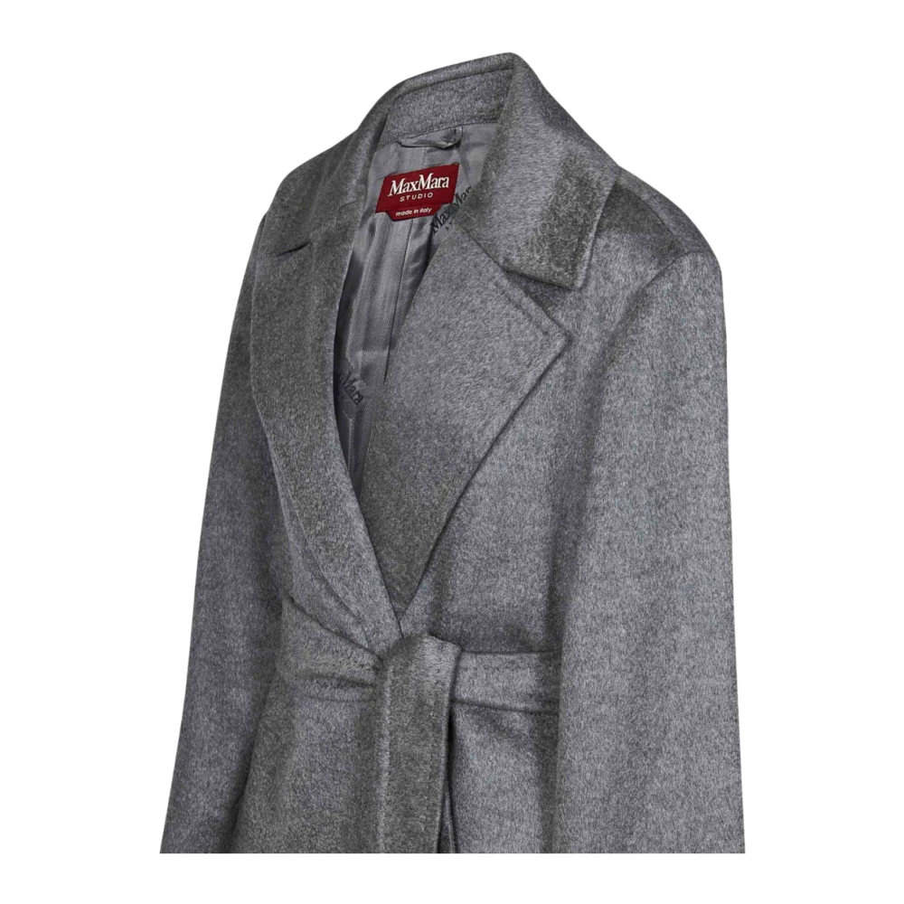 Max Mara Studio Grijze Pazzo Jassen voor Vrouwen Gray Dames