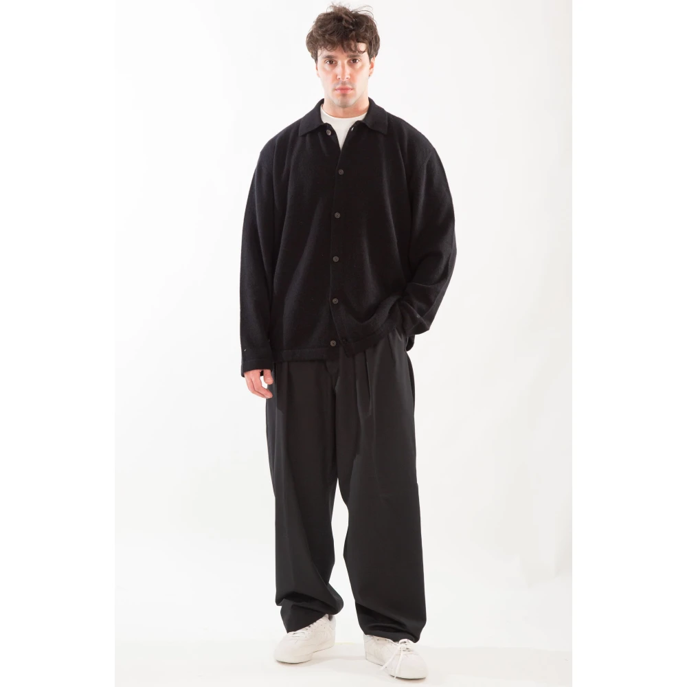 Seven Gauge Losse Geceinte Broek Black Heren