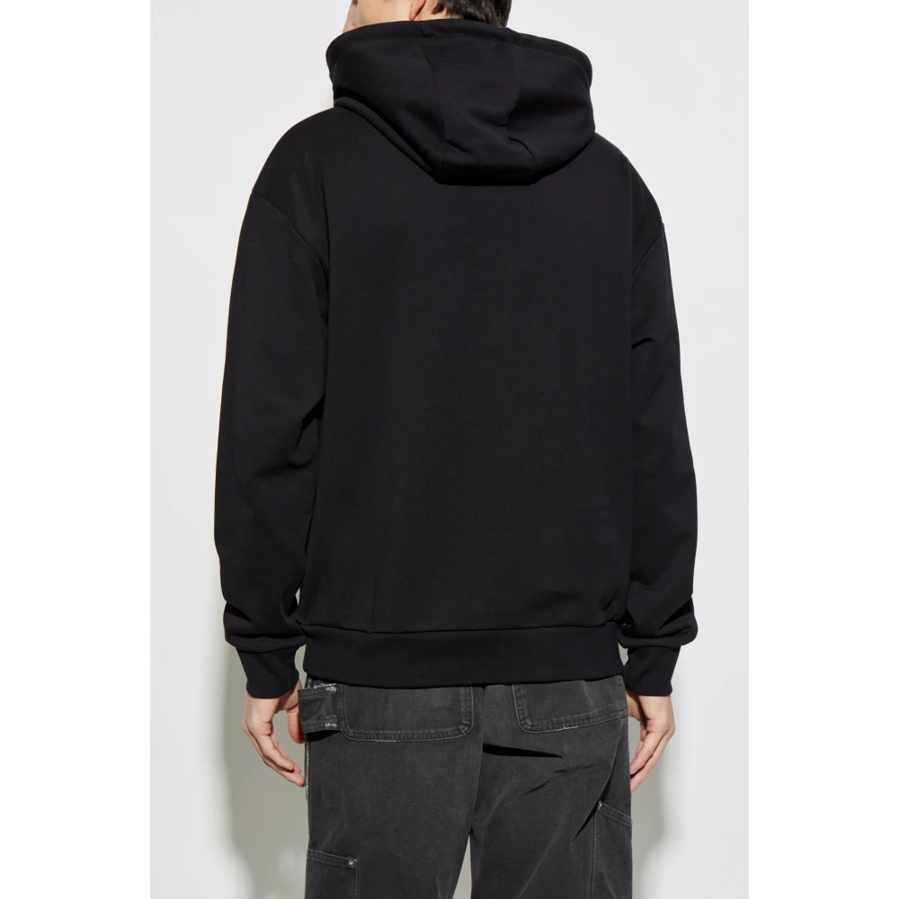 Iceberg Gedrukte sweatshirt Black Heren