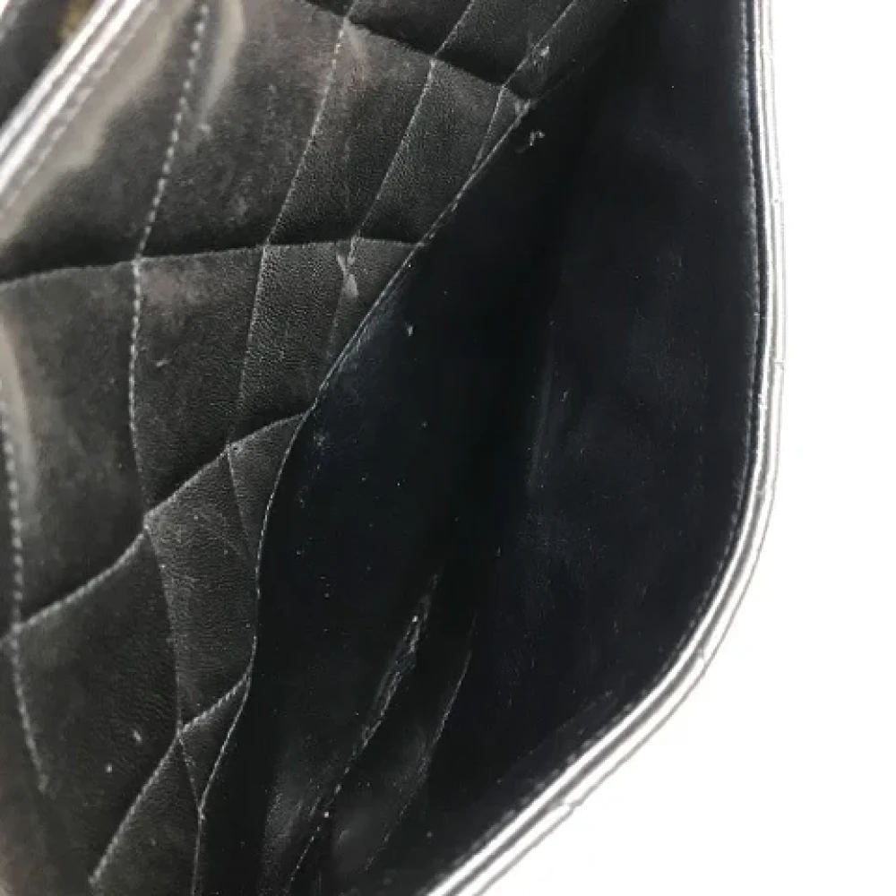 Chanel Vintage Pre-owned Leather chanel-bags Black Dames