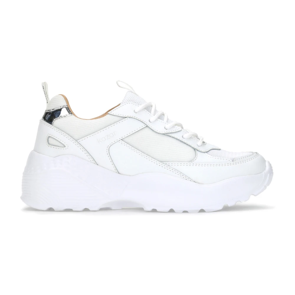Kazar Dames witte sneakers Dames Schoenen