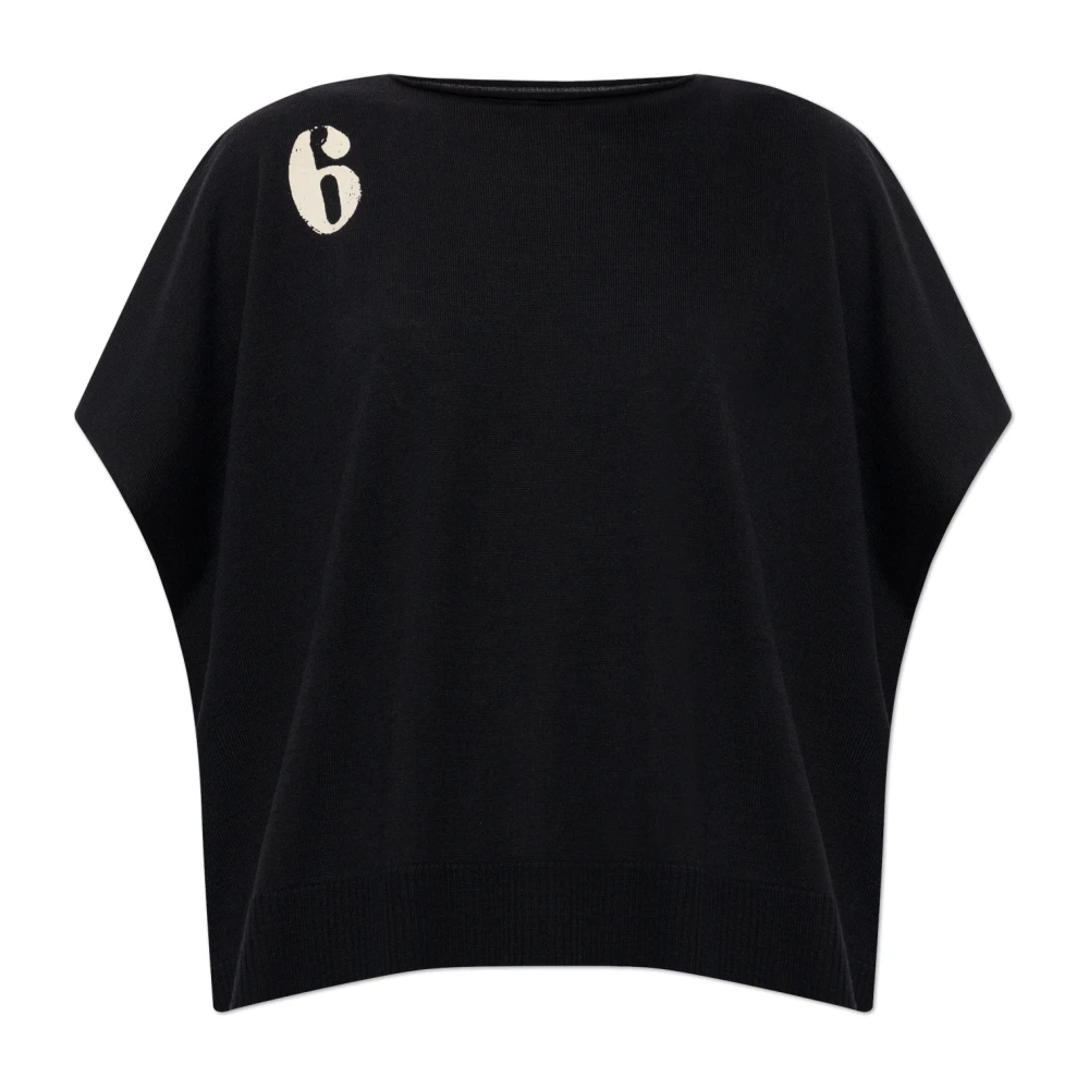 Mm6 Maison Margiela Donna Nero Camicette S, New,