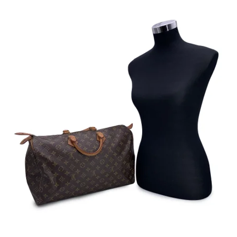 Louis Vuitton Vintage Pre-owned Canvas handbags Brown Dames