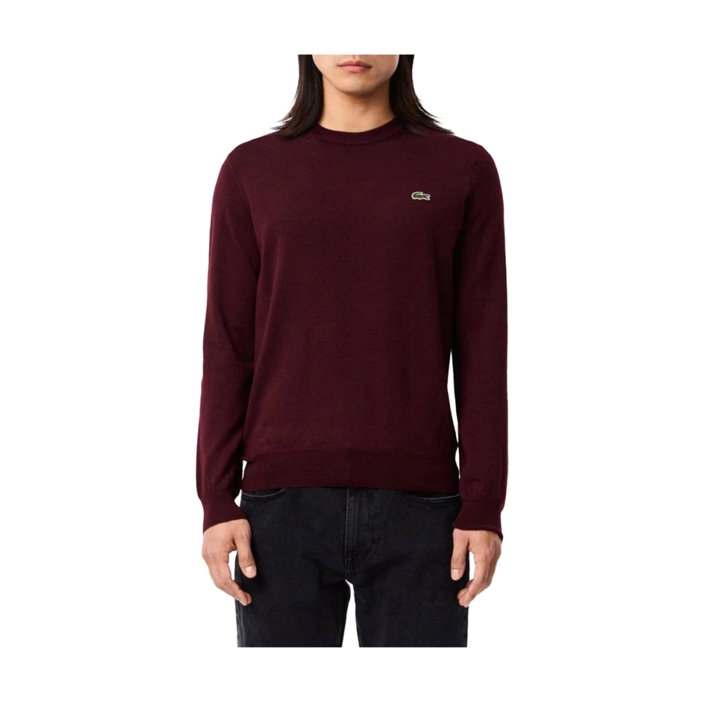 Lacoste Rode Heren Trui Brown Heren