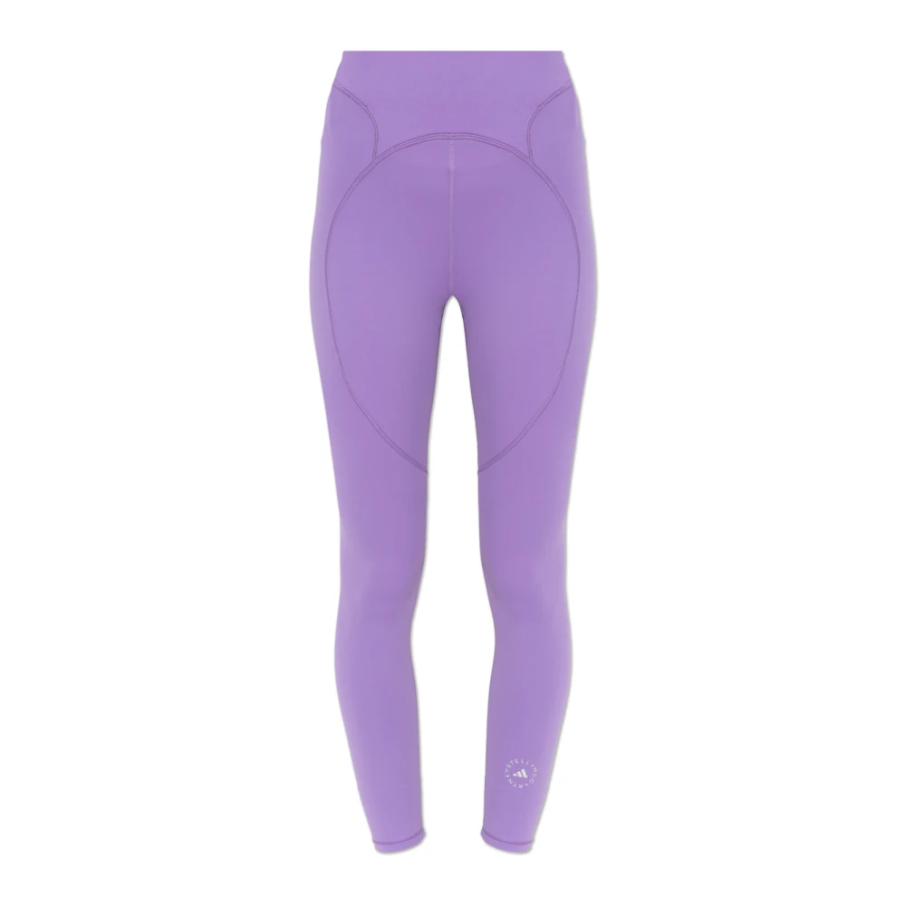 Adidas By Stella Mccartney Women's Purple Training Trousers & Tights, Xs, Training Leggings