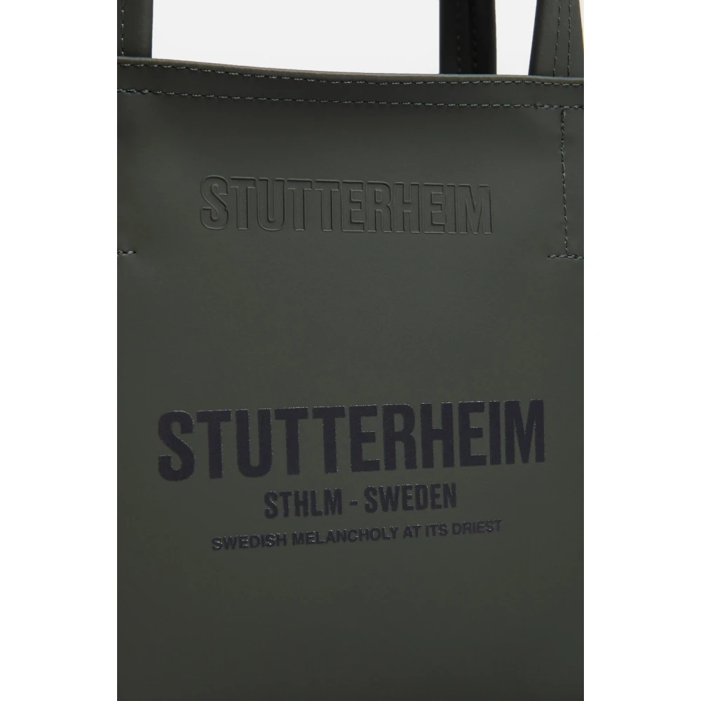 Stutterheim Waterdichte Crossbody Handtas Biblio Green Dames