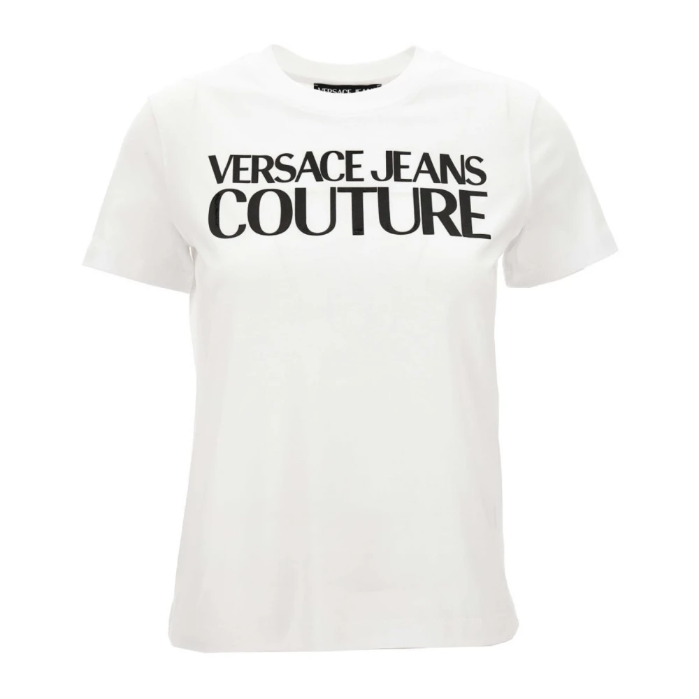 Versace Femme Blanc Tops, Taille: 34 Fr T-Shirts Et Polos