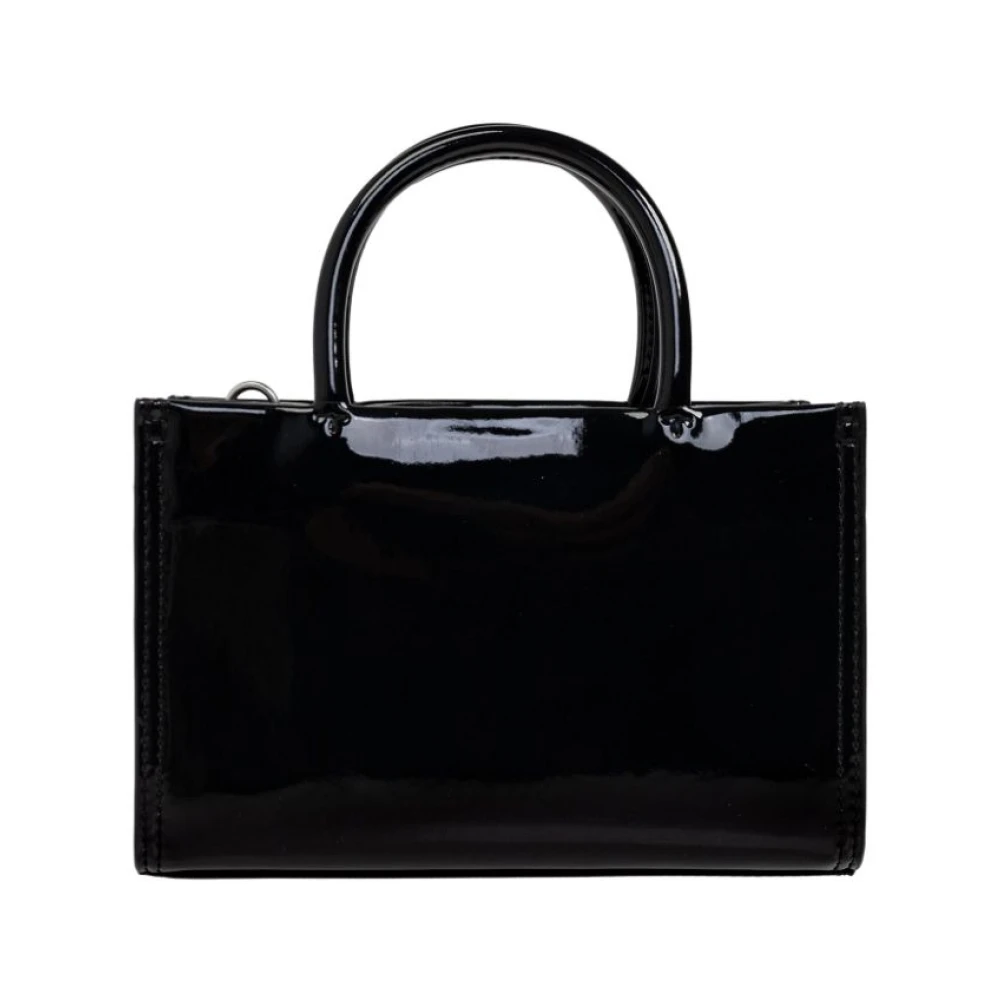 TORY BURCH Zwarte Faux Leren Schoudertas Black Dames