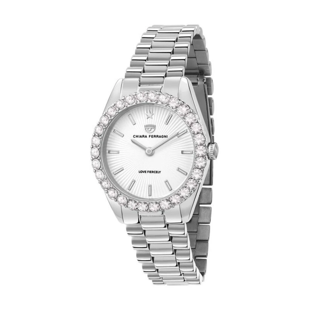 Chiara Ferragni Collection Women's Silver Stainless Steel Quartz Analog Watch