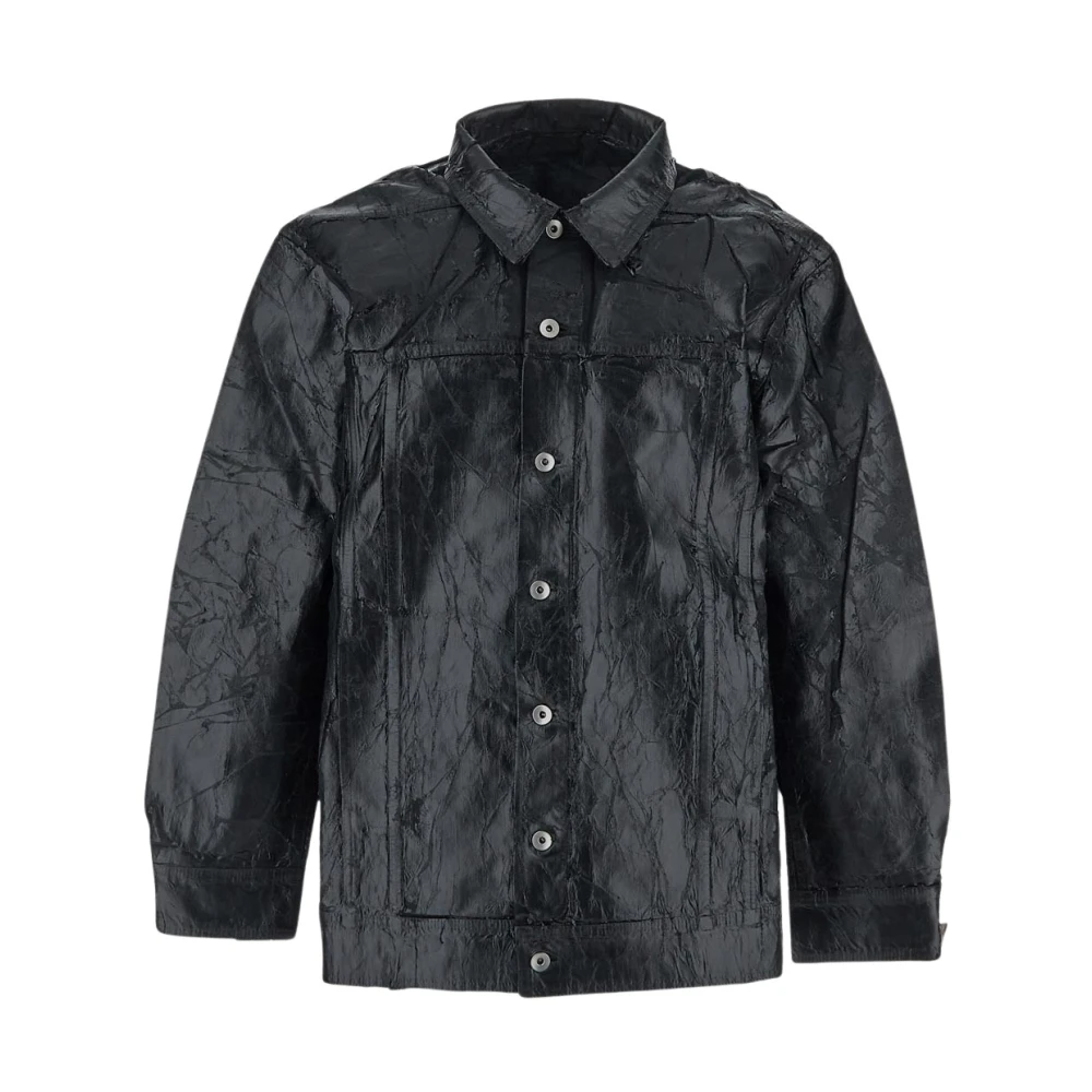 Rick Owens Jumbo Worker Jacket Black Heren