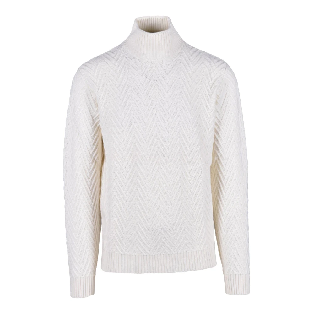 Kangra Merino wollen trui White Heren