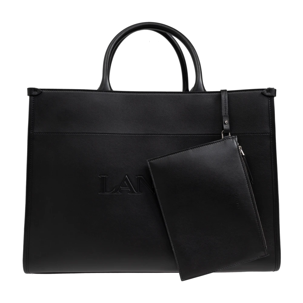 Lanvin Tas type shopper Black Dames