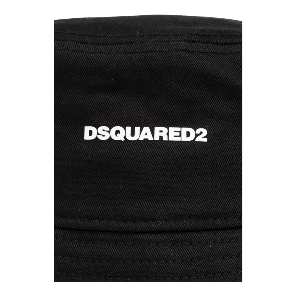 Dsquared2 Pet met logo Black Heren