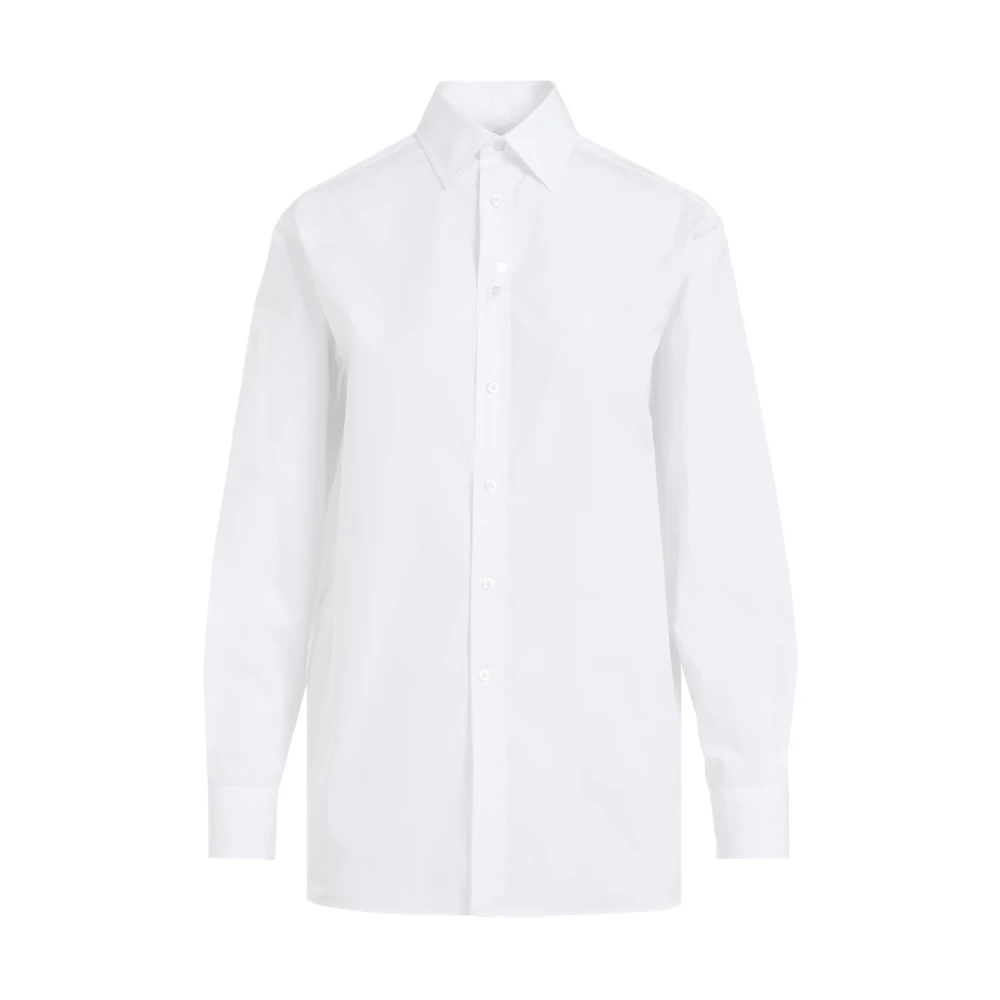 Ralph Lauren Wit Lang Shirt White Dames